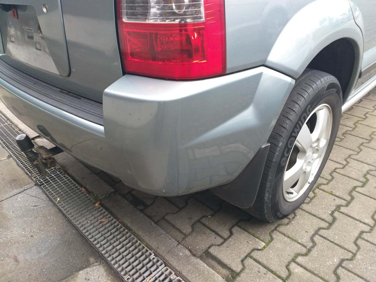 Hyundai Tucson original Sto&szlig;stange Stossf&auml;nger hinten Hellblaumetallic 2,7 V 6 Bj.2005